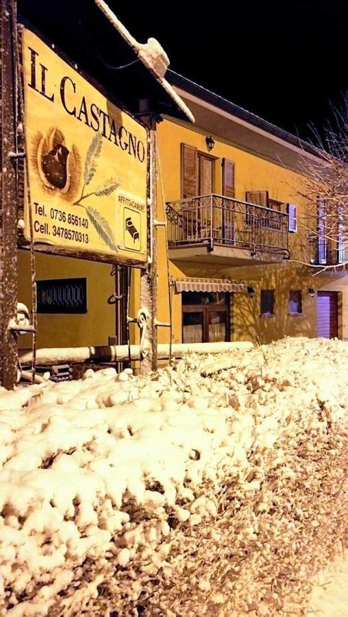 Il Castagno Bed & Breakfast Montemonaco Exterior foto